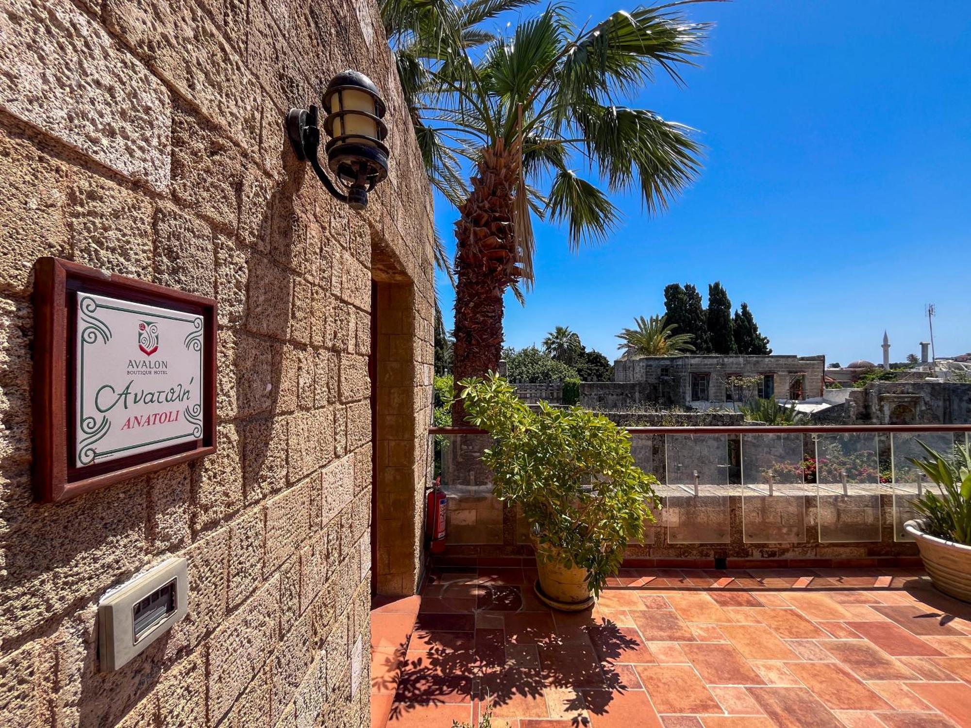Avalon Boutique Hotel Rhodes Rhodes City Exterior foto